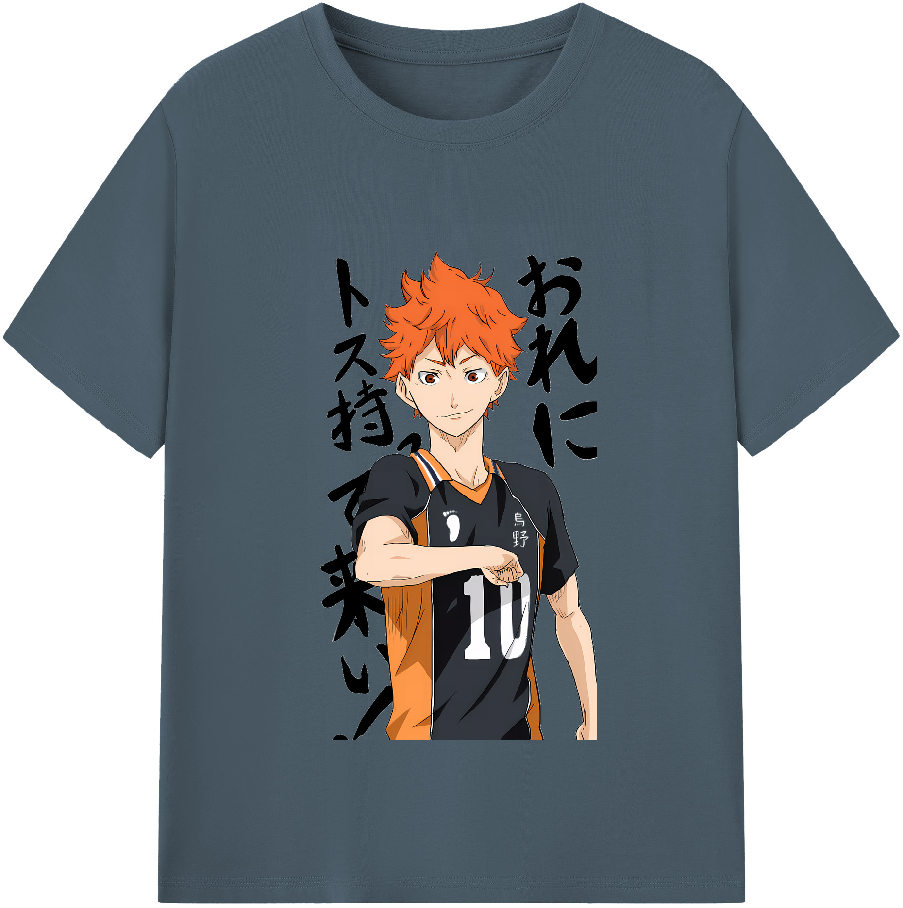 （画像用） ハイキュー!! Haikyu!! 綿100％半袖Tシャツ（フロントプリント）